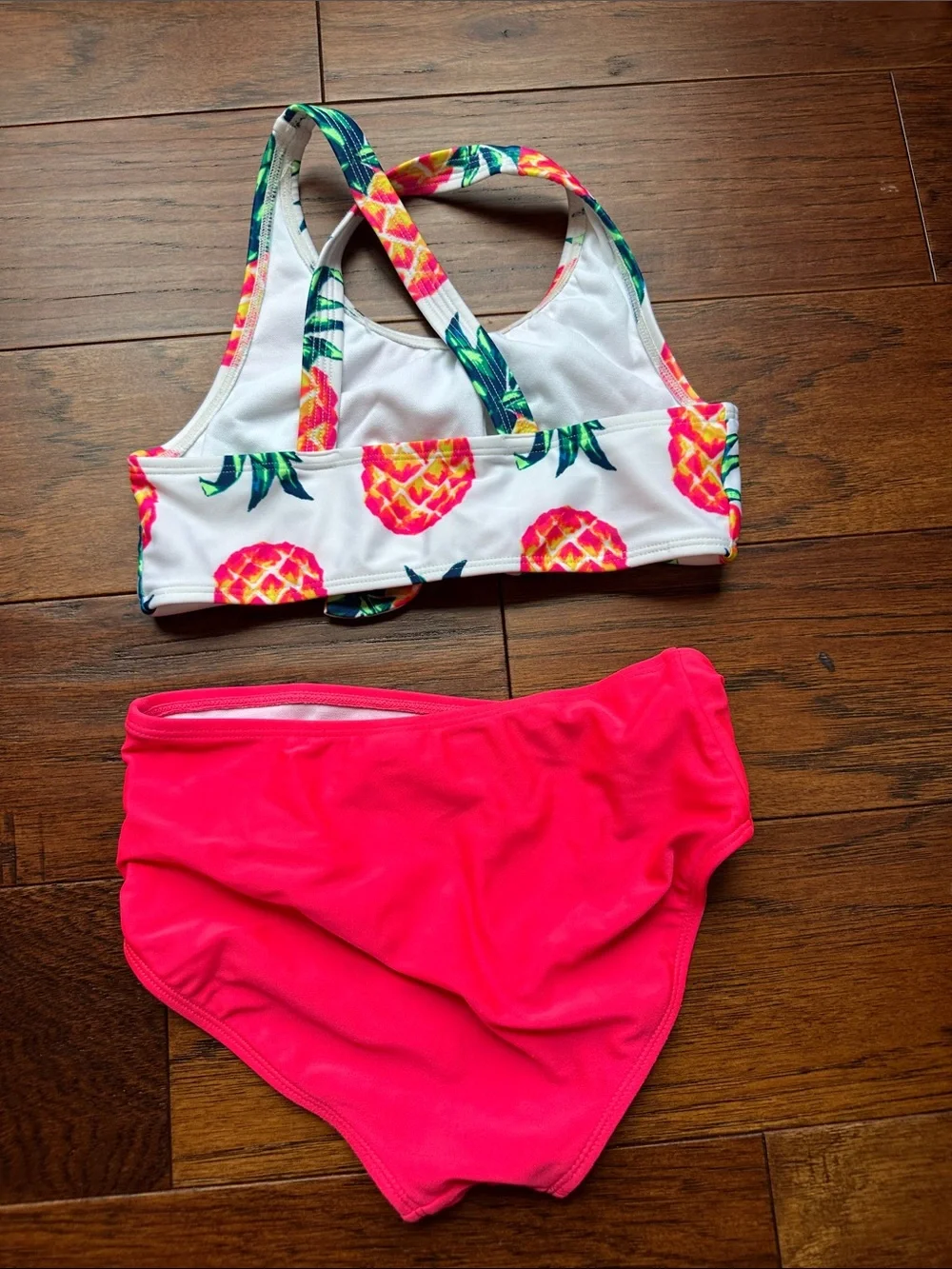 Girls two piece swimsuit set